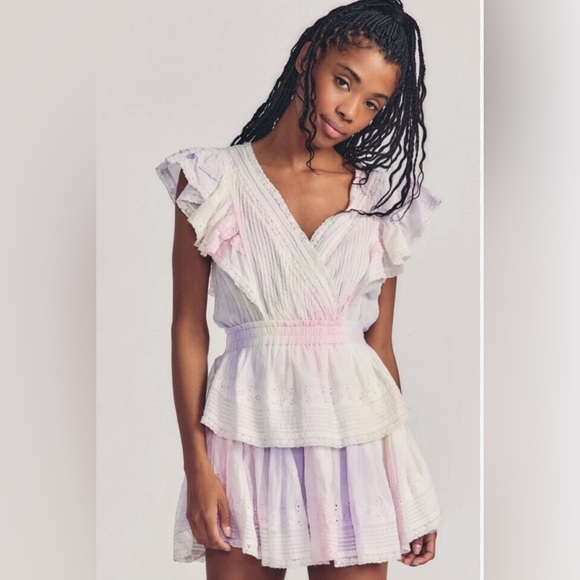 LoveShackFancy Dresses & Skirts - Loveshackfancy colorful tie dye  dress size small